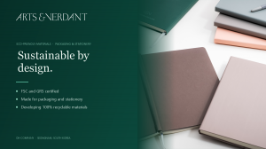 DH Company, the South Korean company behind the Arts & Verdant brand, is presenting its eco-friendly materials for packaging and stationery to buyers in the United States