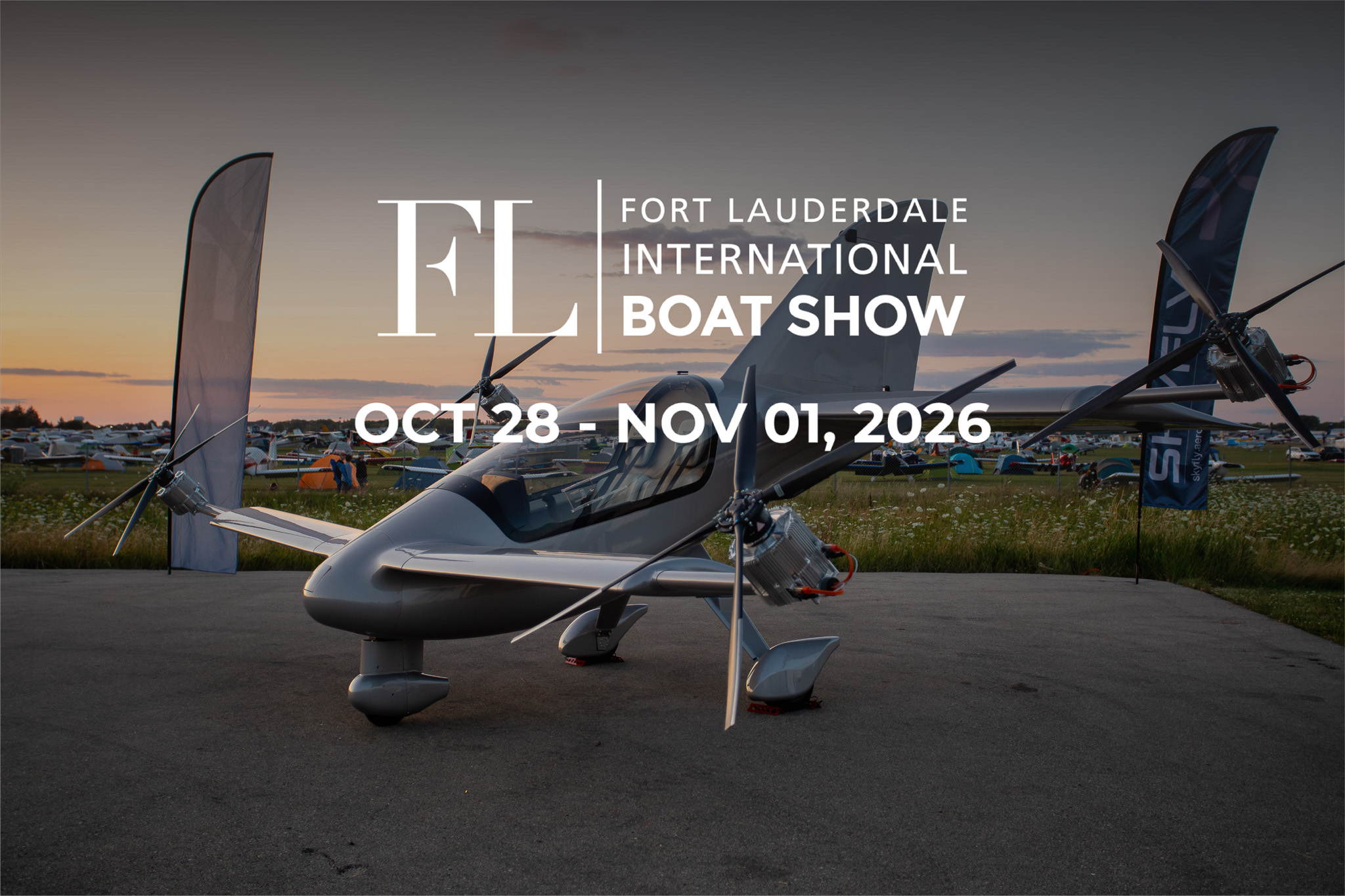 Skyfly takes the Axe to Fort Lauderdale Int Boat Show 2026, bringing runway-free electric flight to the yachting market