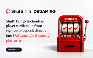 Shufti, the Glocal identity, fraud, and full compliance management solution provider trusted by 2,000+ businesses worldwide, today announced a strategic partnership with DeGaming, the Web3-native iGaming infrastructure provider built on the principle that observable truth beats blind trust Shufti Partners with DeGaming to Bring Verified Player Onboarding to Transparent Web3 iGaming