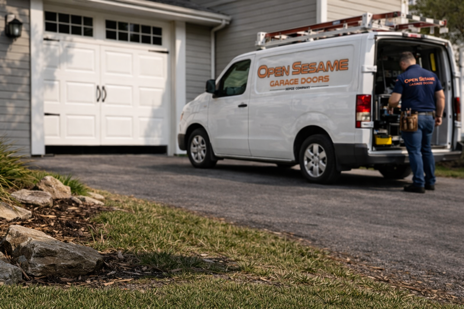 Open Sesame Garage Door Repair Las Vegas Voted “Best by Locals” and Top-Rated on Yelp and ServiceAgent