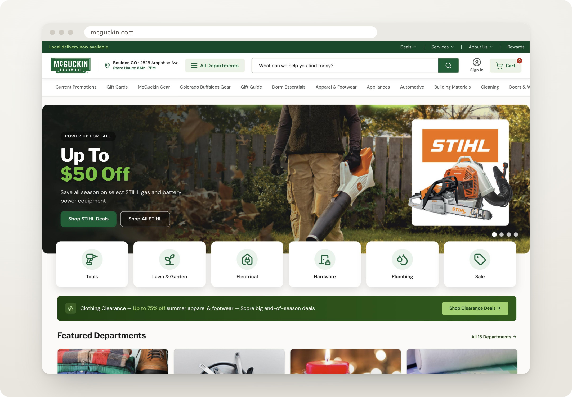 McGuckin Hardware Relaunches Website with a Modern Shopping Experience Built to Rival Home Improvement’s Biggest Names