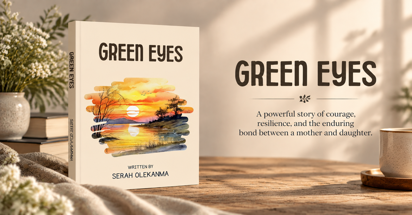 Historical Novel ‘Green Eyes’ by Serah Olekanma Inspires Readers with Courage, Freedom, and Hope
