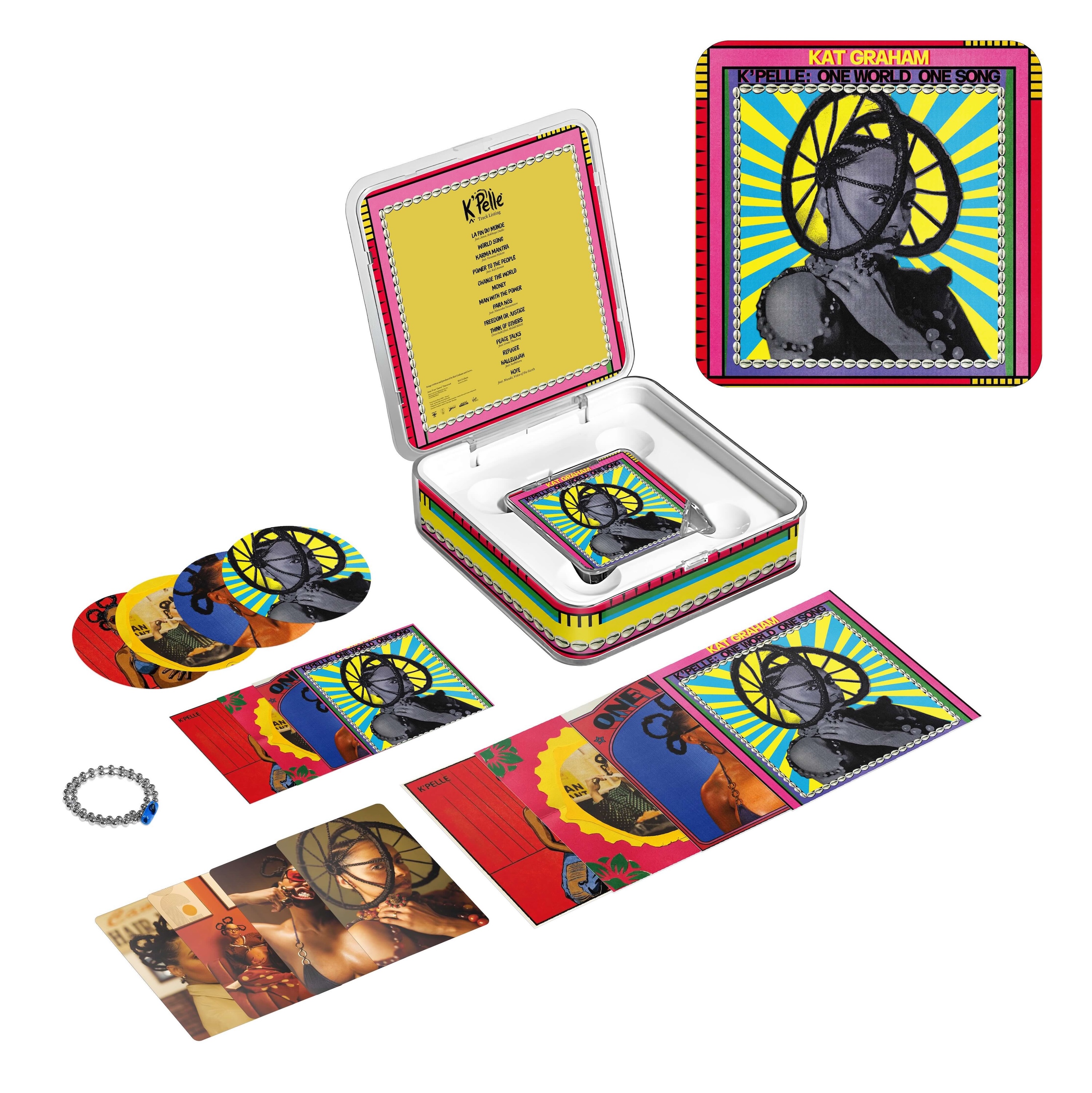KAT GRAHAM RELEASES K’PELLE: ONE WORLD ONE SONG AS A COLLECTIBLE KITALBUM