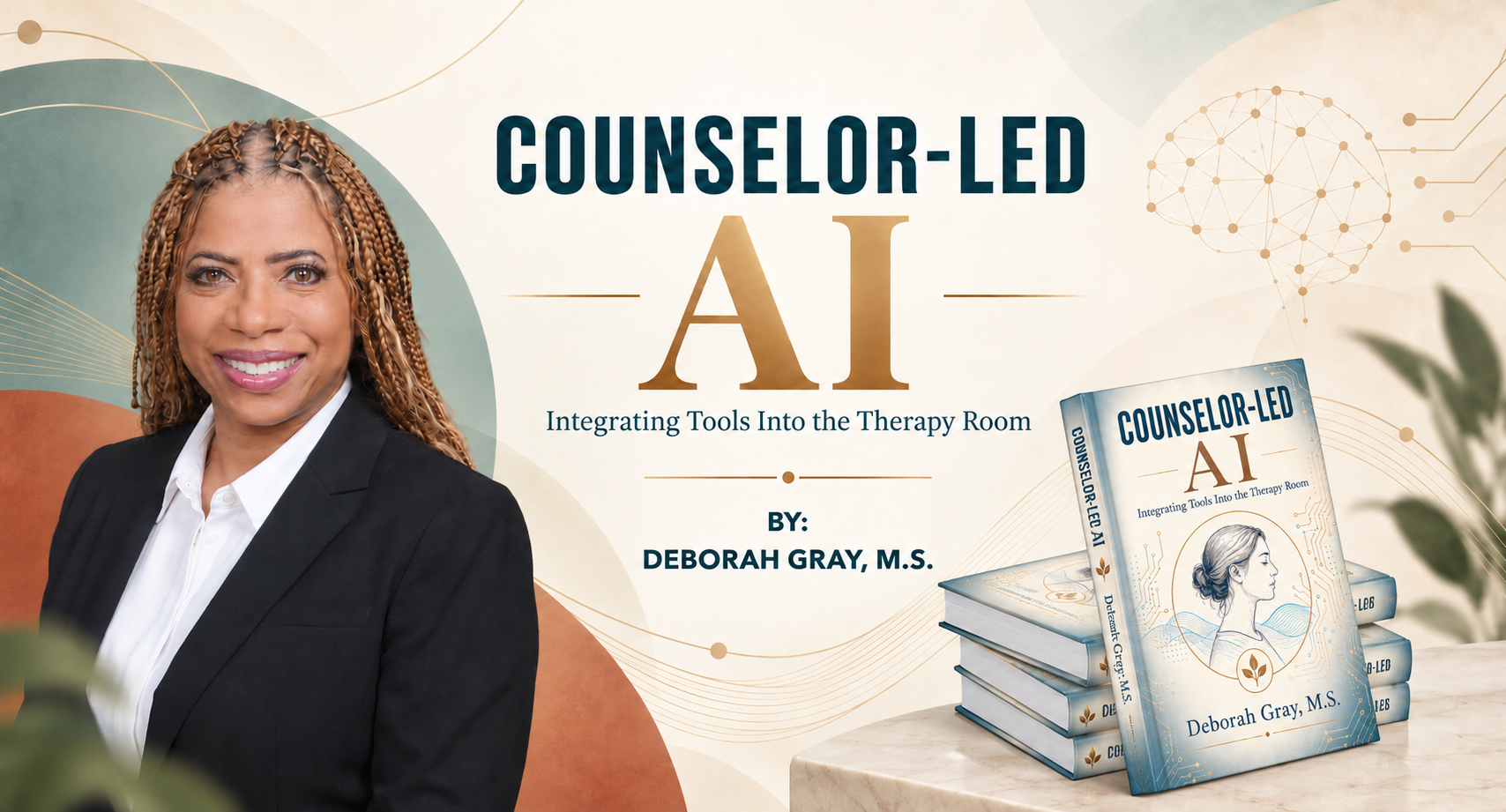 Counselor-Led AI Author Deborah Gray advocates for Human-Centered AI in Counseling and Mental Health