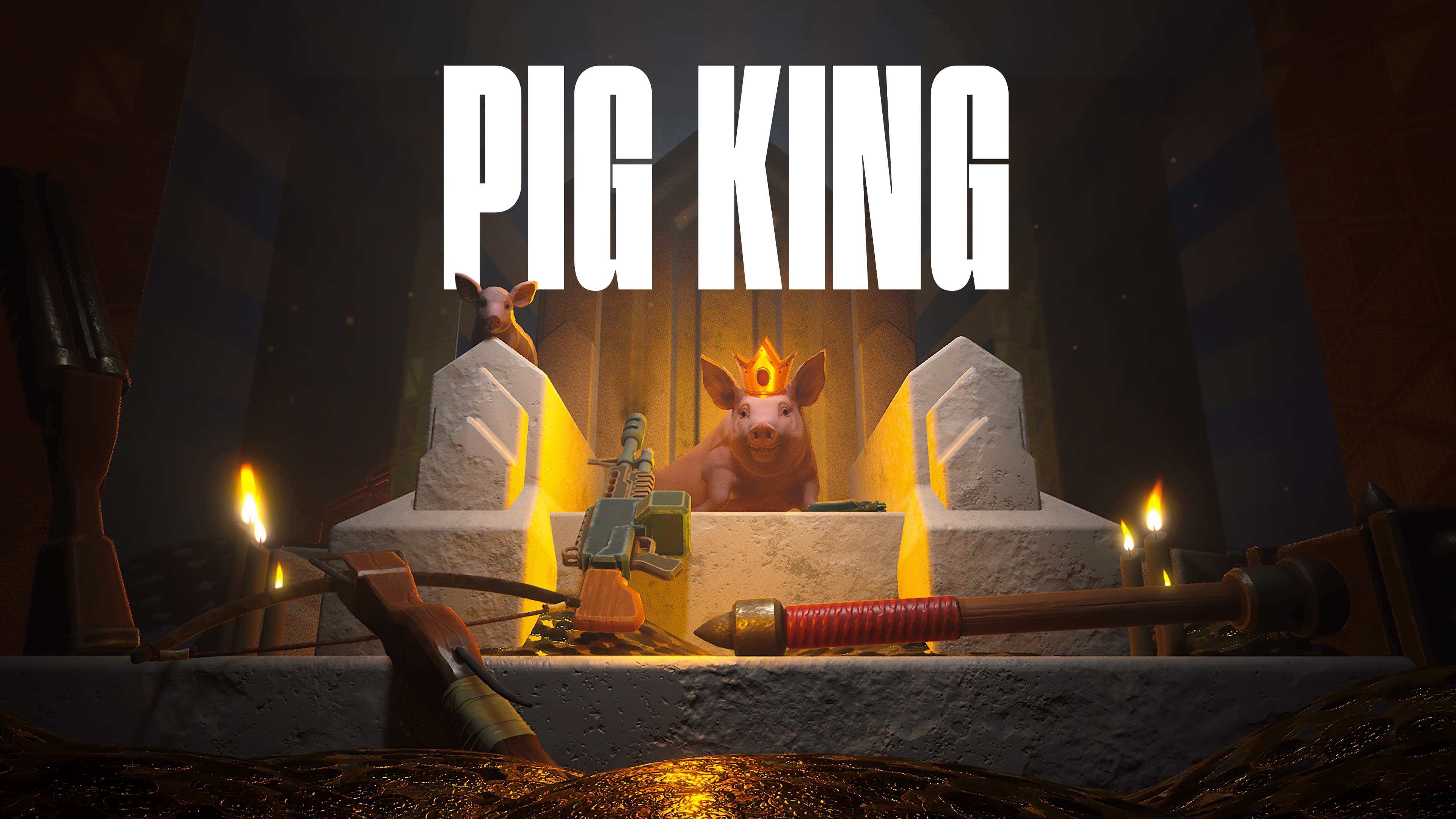 Pig King: A 4-Player Brawler Built on Mud, Betrayal, and Flying Zombies coming out Early Access November 12th