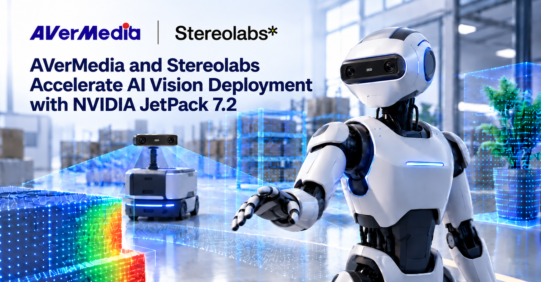 AVerMedia and Stereolabs Accelerate AI Vision Deployment with NVIDIA JetPack 7.2