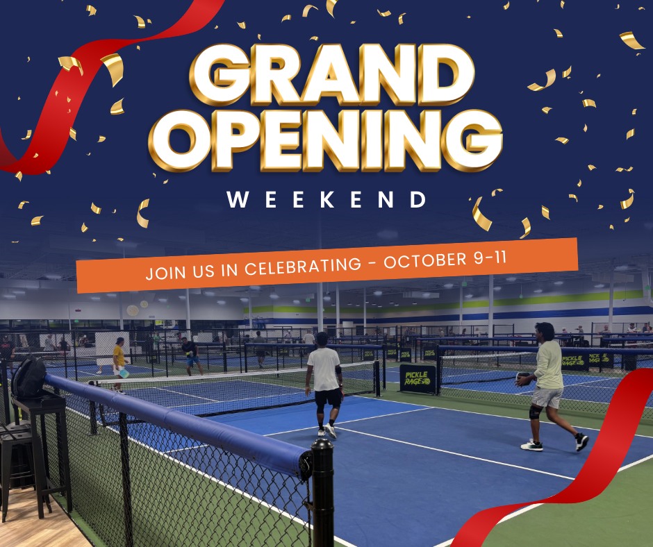 PickleRage Serves Up Premier Indoor Pickleball Experience in Centerville,Ohio with Grand Opening Celebration.