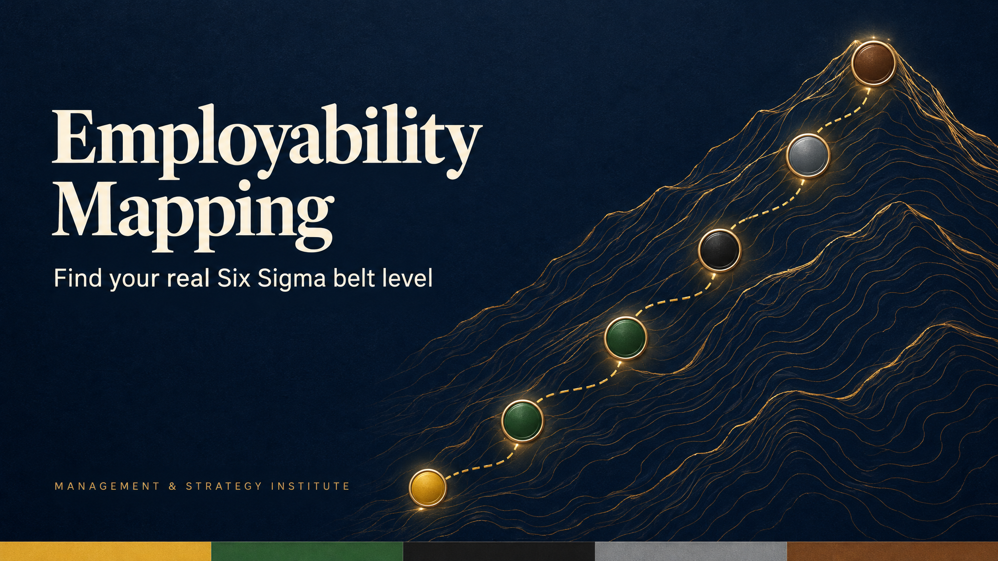 Best Six Sigma Certification Starts With the Right Belt: MSI Launches Employability Mapping