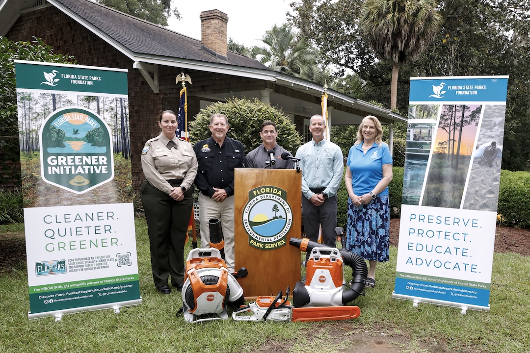 Florida State Parks Foundation, STIHL Inc. Partner to Expand Fleet of Battery-Powered Tools for Florida’s State Parks