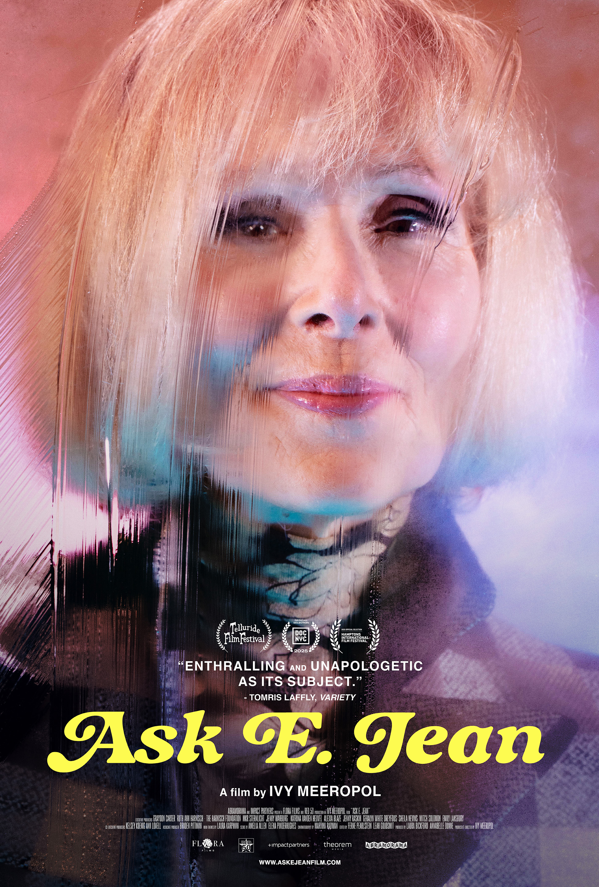 AWARD-WINNING DOCUMENTARY ASK E. JEAN HITS VOD OCTOBER 15 FOLLOWING SUCCESSFUL THEATRICAL RUN