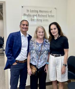 AJFS - Bruce Terker, Beth Terker and Jane Terker Perelman
