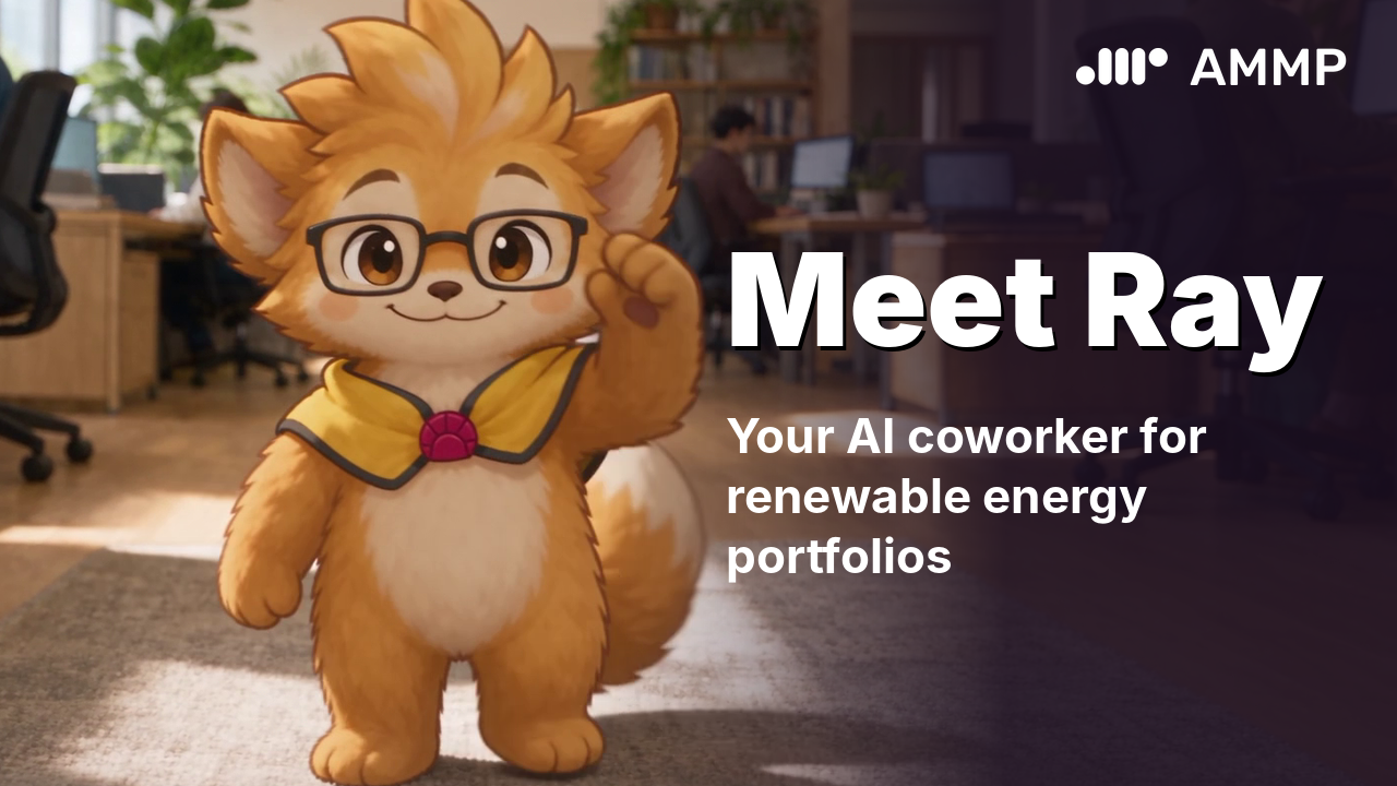 AMMP Launches Ray, Its First AI Coworker for Renewable Energy Asset Managers