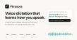 Phrasora Launches Voice Dictation That Learns How You Speak, Now on Mac, Windows, iPhone, Android and the Web