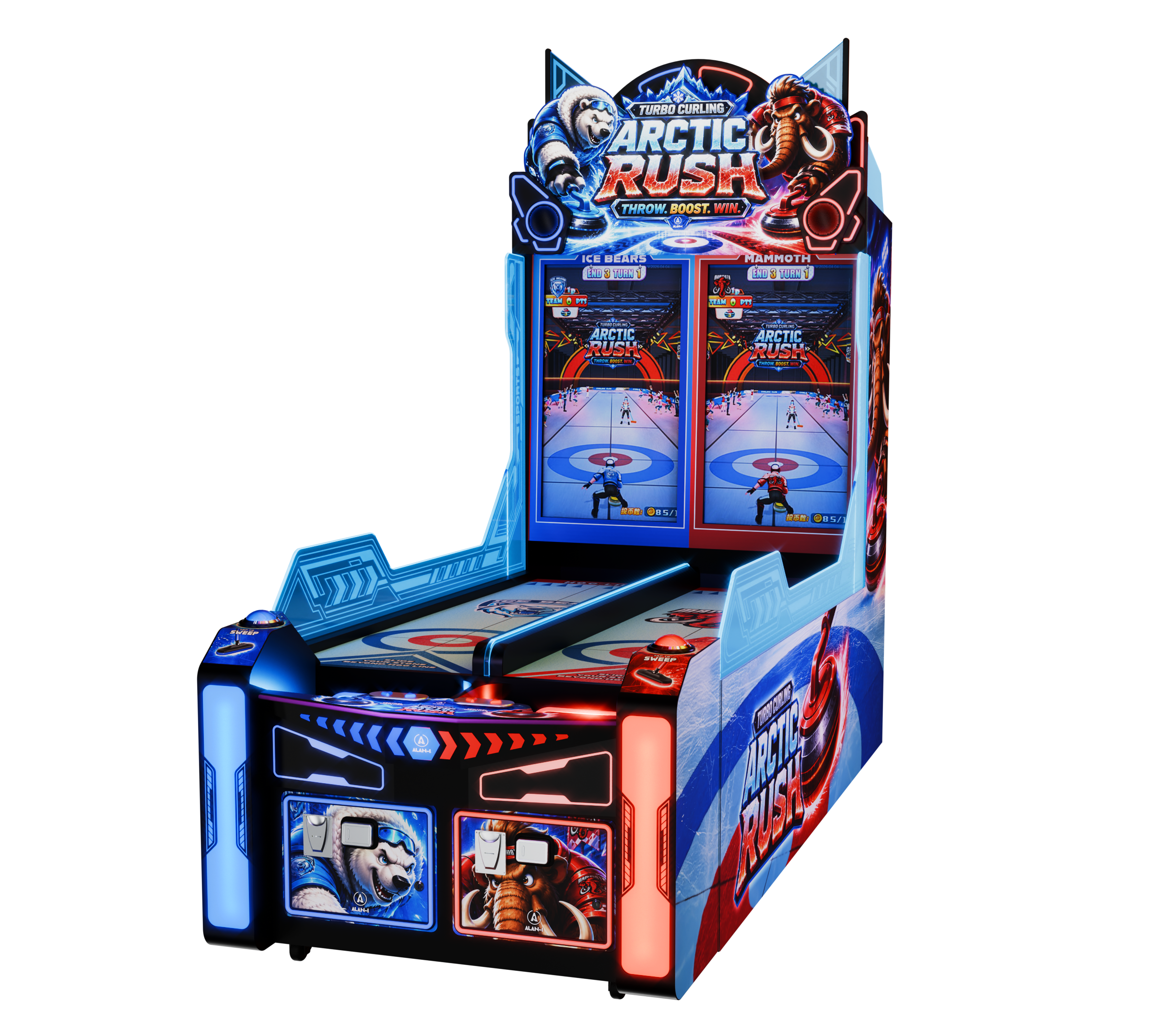 Alan-1 Hits the Ice with Turbo Curling: Arctic Rush