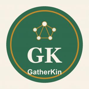 GatherKin family reunion planning platform logo.