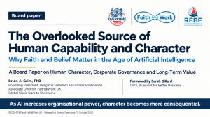 As artificial intelligence expands what organisations can do, the character of those deciding what they should do becomes more consequential The Overlooked Source of Human Capability and Character