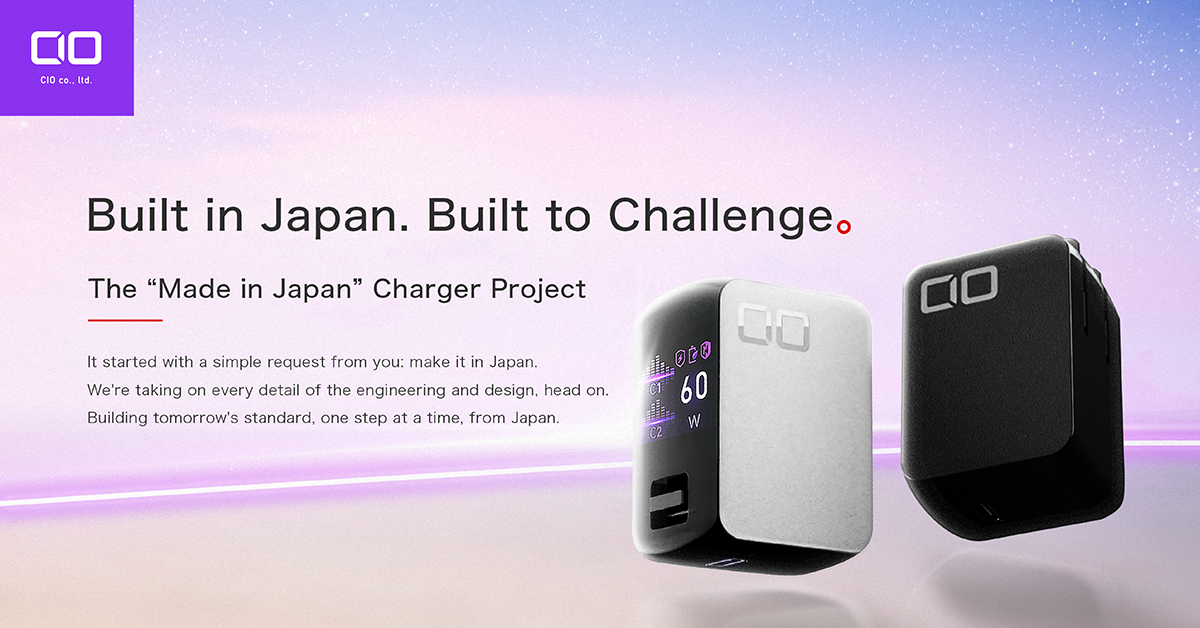 After Ten Years Designing Chargers in Osaka, CIO Builds Its First One in Japan