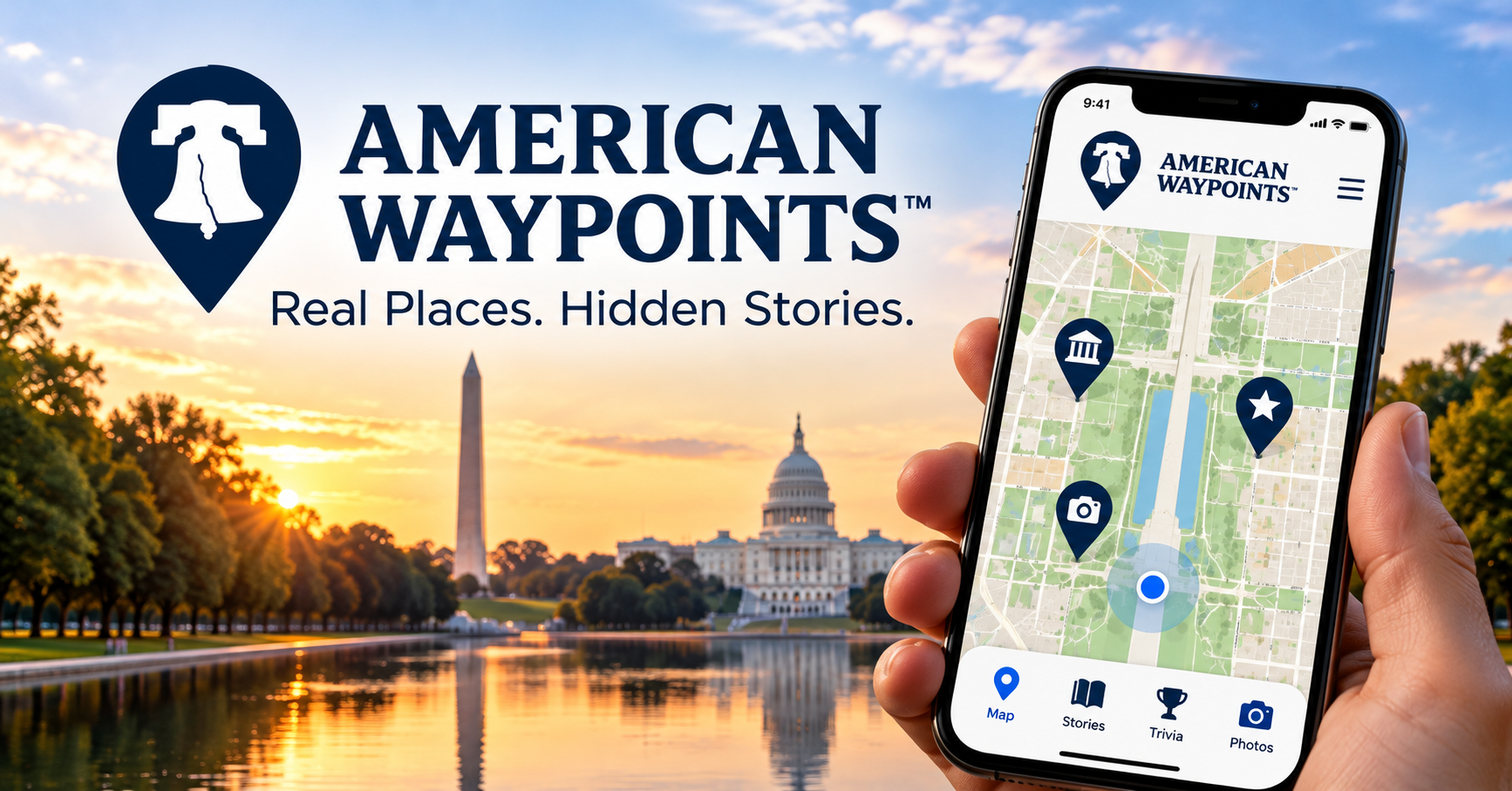 American Waypoints Launches Location-Based History App in Washington, D.C.