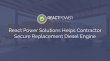 React Power Solutions Helps Contractor Secure Replacement Diesel Engine