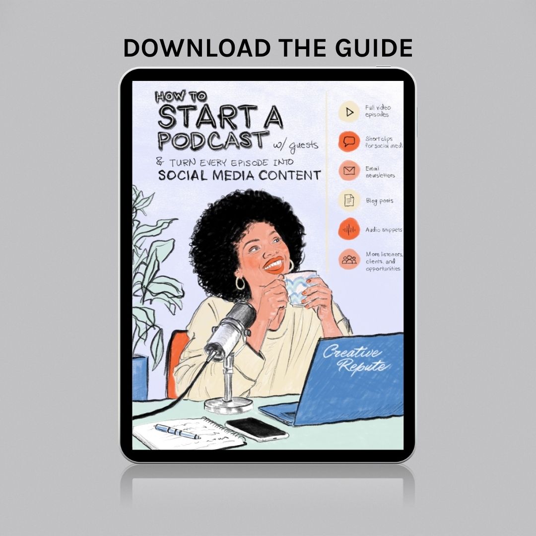 Creative Repute Launches Podcast Guide to Help Entrepreneurs Turn Conversations Into Marketing Content