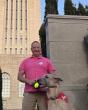 Nebraska Congressional Candidate and His Giant Dog Visit Ten Towns in One Day