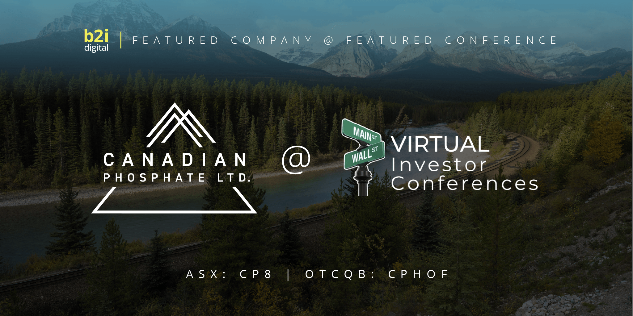 Canadian Phosphate Ltd to Present at the Precious Metals & Critical Minerals Virtual Investor Conference October 13th