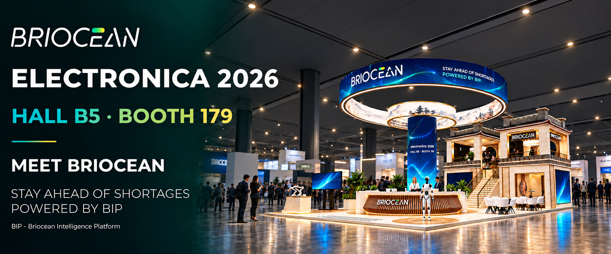 Briocean to Showcase AI-Driven Supply Intelligence at electronica 2026
