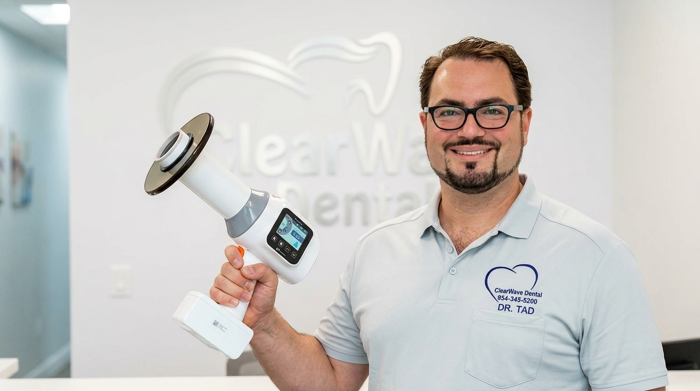 ClearWave Dental Adds FDA-Cleared Handheld X-Ray in Coral Springs