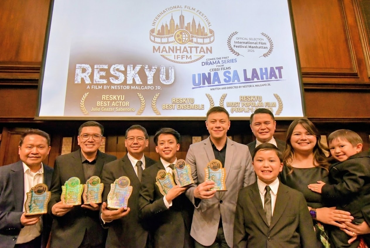 CEBSI FILMS MAKES HISTORIC SWEEP AT THE INTERNATIONAL FILM FESTIVAL MANHATTAN IN NEW YORK CITY