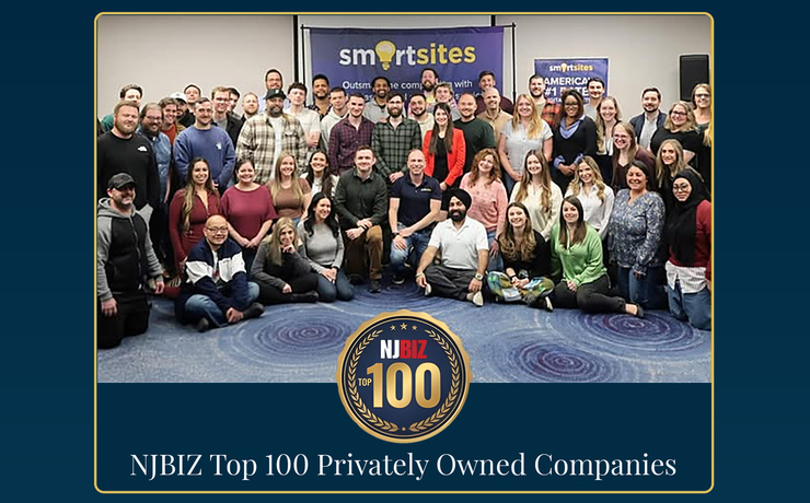 SmartSites Named to the 2026 NJBIZ Top 100 Privately Owned Companies List