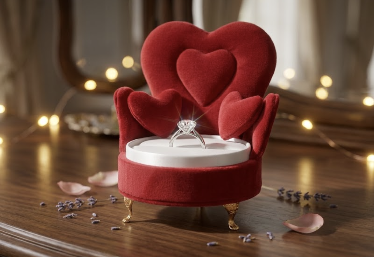 How Jinze Crafts Operates as a Custom Wedding Proposal Ring Box Furniture Shape Manufacturer for European Retailers