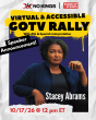 Updated Media Advisory: Stacey Abrams to Speak at Official No Kings Virtual GOTV Rally on October 17