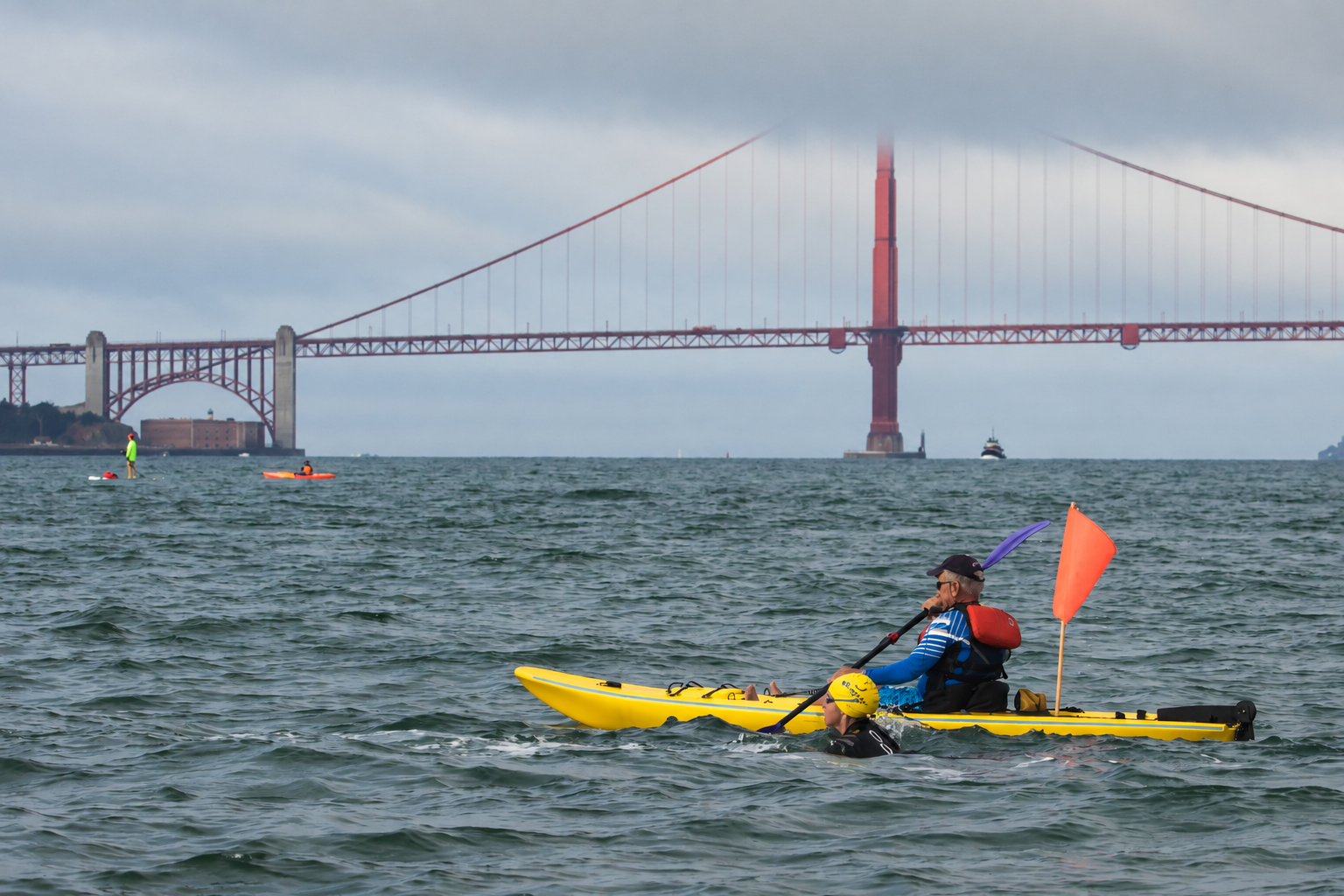 Ten Swimmers Going Deaf and Blind Take on Alcatraz to Accelerate Usher Syndrome Research