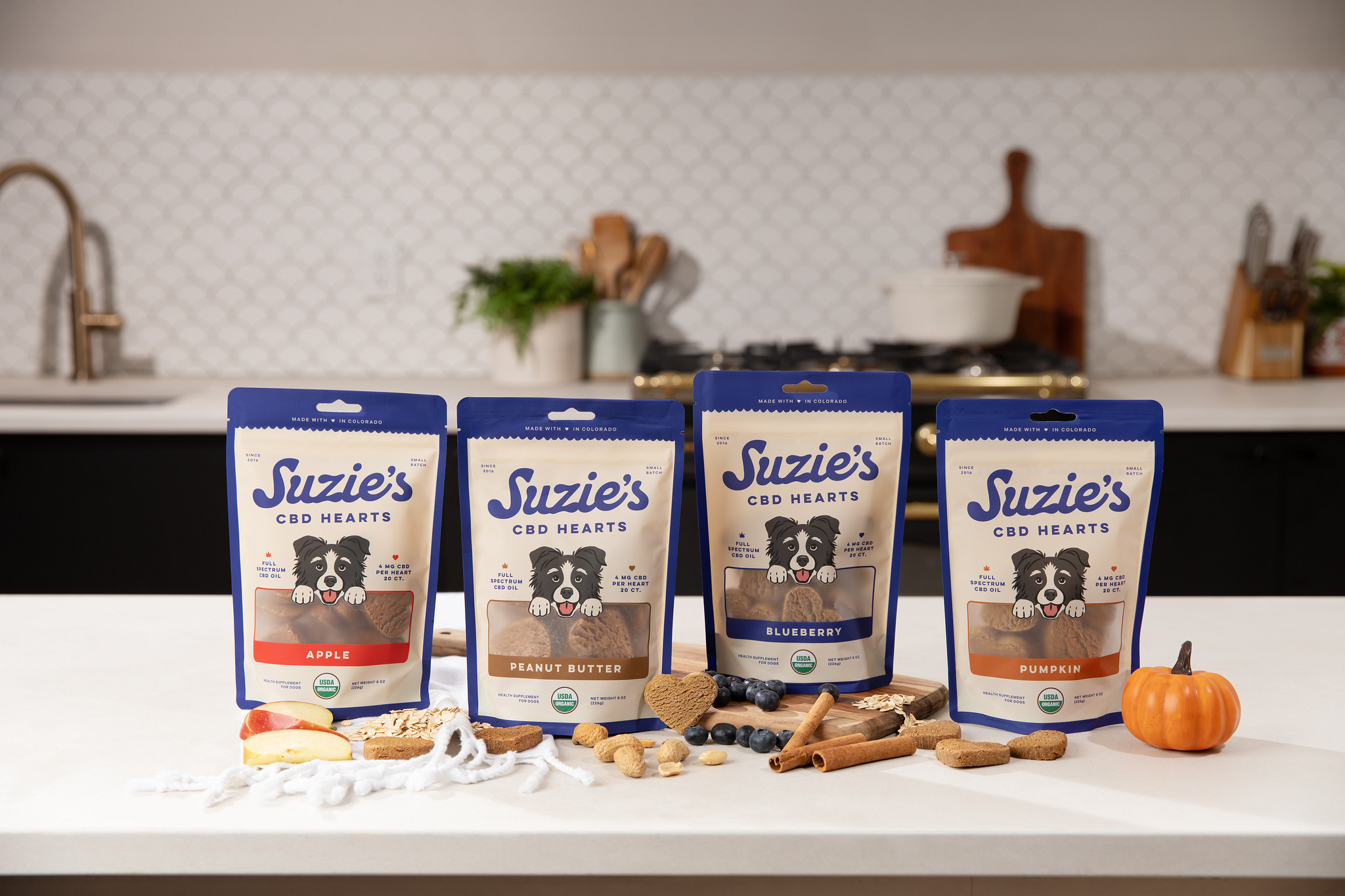 Suzie’s CBD Treats Unveils Refined Brand Identity and Sustainable Packaging to Mark 10-Year Anniversary