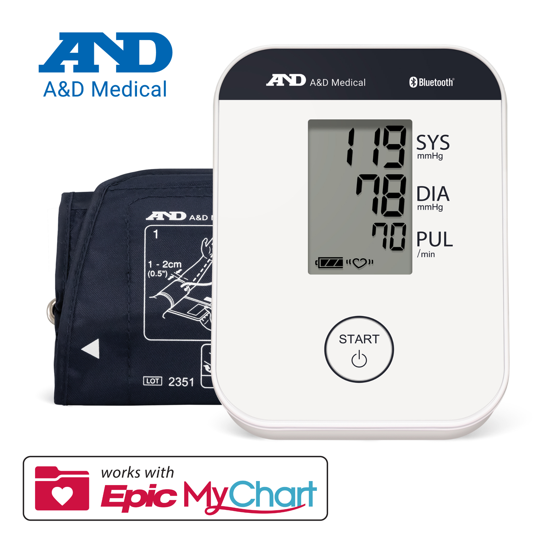 A&D Medical Launches Direct Connect Blood Pressure Monitor for Epic MyChart® Integration
