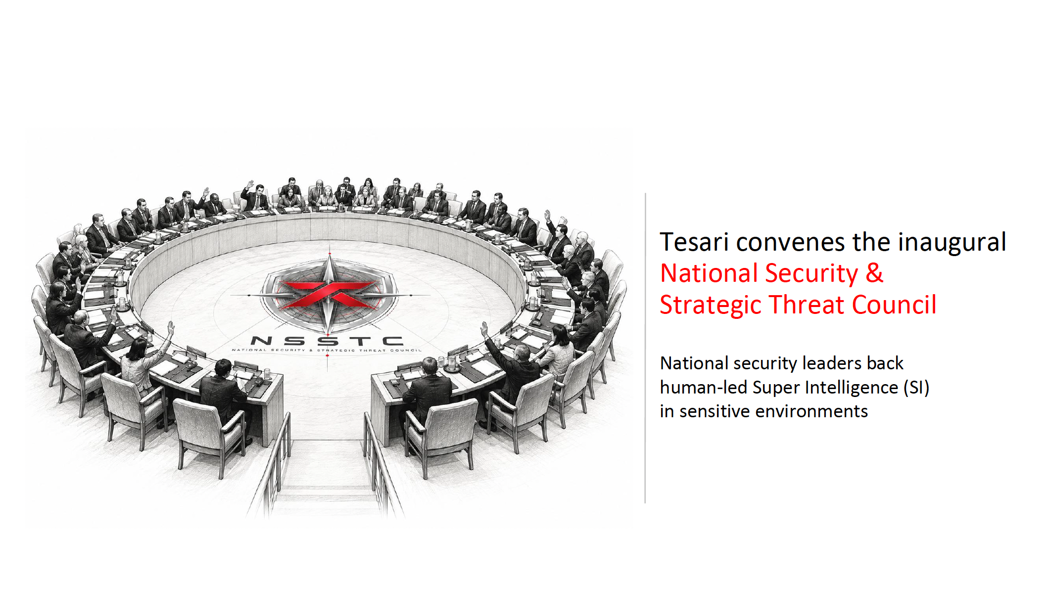 National security leaders back human-led Super Intelligence (SI) in sensitive environments