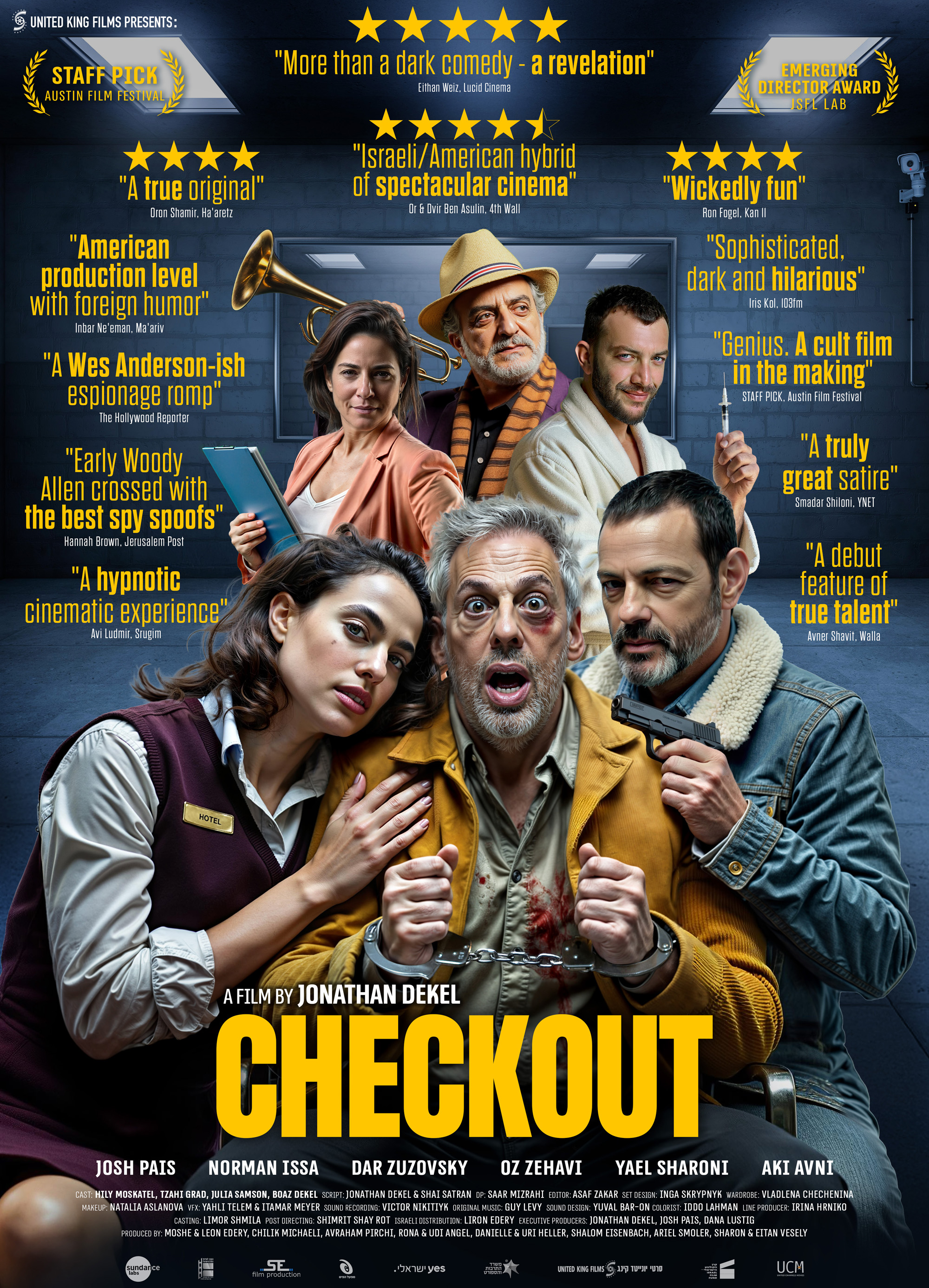 FREESTYLE DIGITAL MEDIA RELEASES SUNDANCE-DEVELOPED COMEDY THRILLER “CHECKOUT” FOLLOWING SOLD-OUT THEATRICAL OPENING