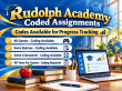 Rudolph Academy Introduces Coded Assignment System for Educational Games, Crosswords, Quizzes, and Tests