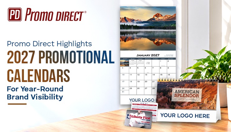 Promo Direct Highlights 2027 Promotional Calendars for Year-Round Brand Visibility