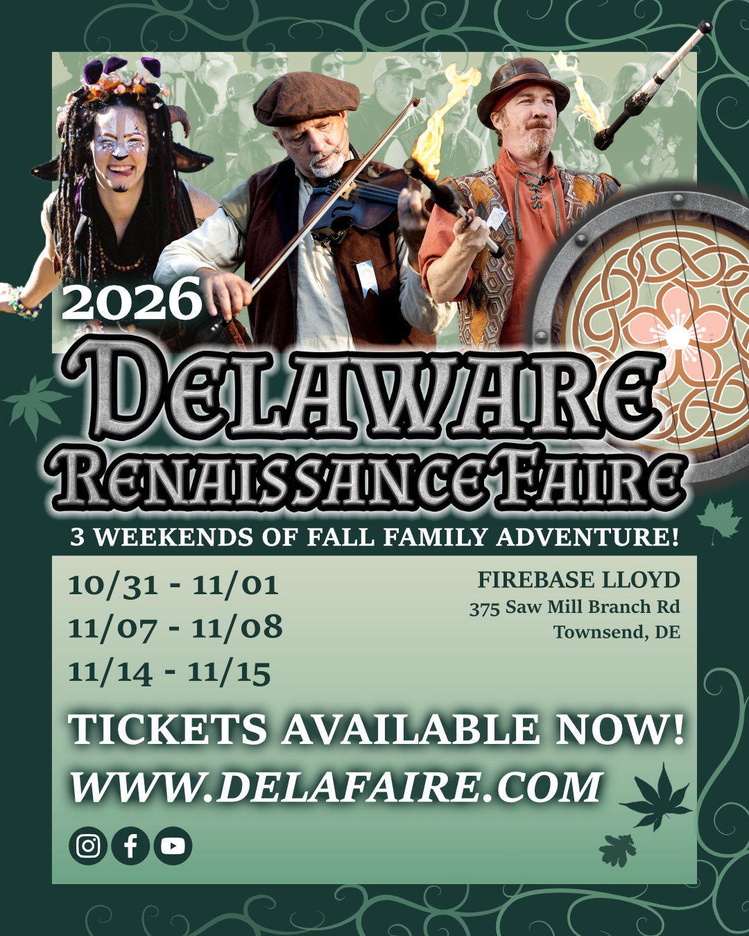 Delaware Renaissance Faire kicks off fifth season of adventure on Halloween