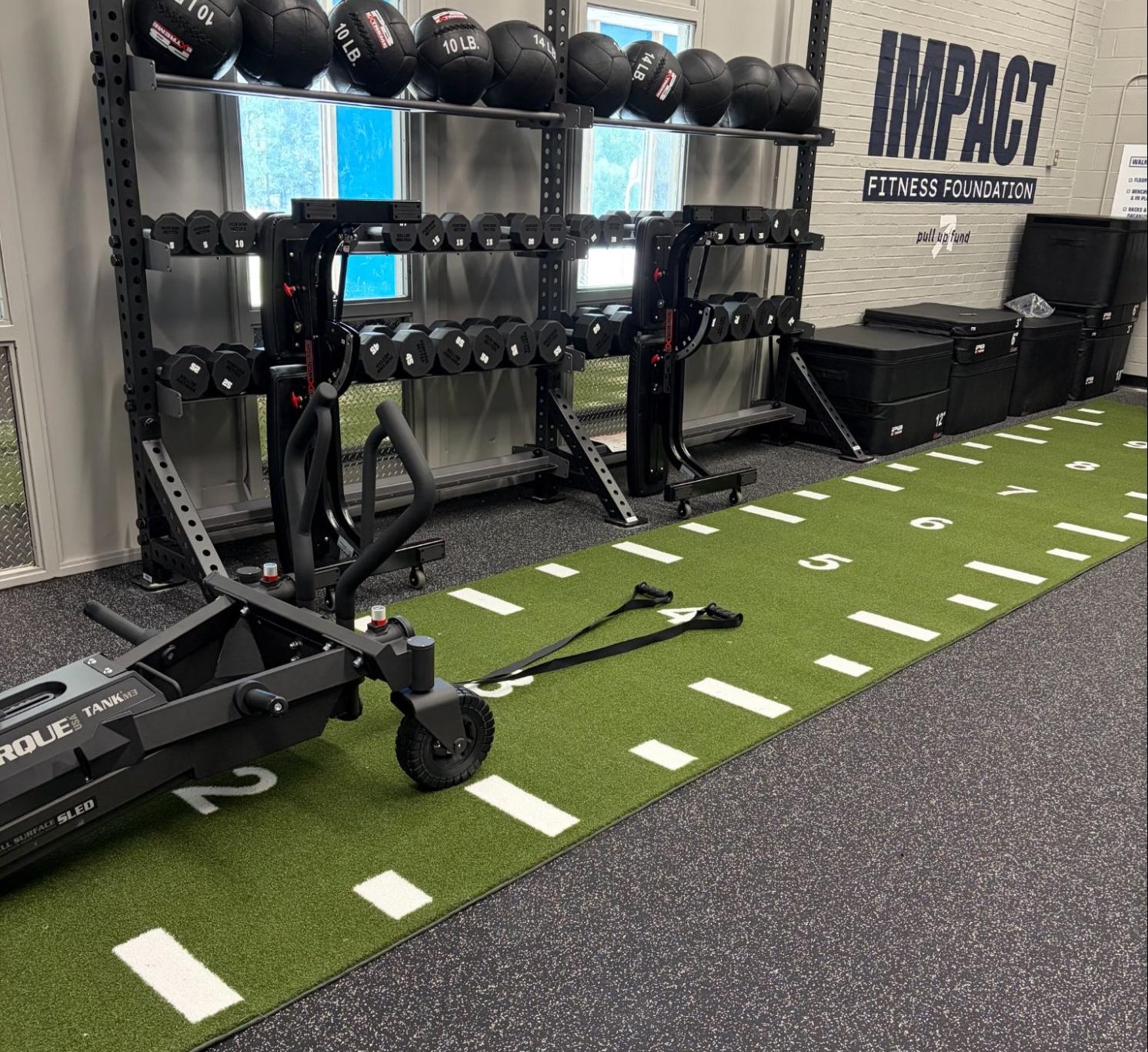 High Schools Gain Portable Speed & Agility Training Through IMPACT Fitness Foundation with Thor Performance Products