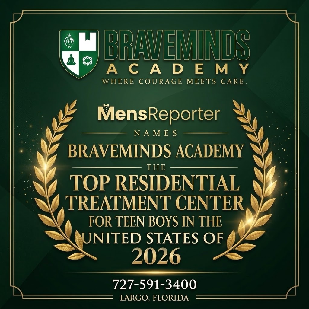 Braveminds Academy Named Top Residential Treatment Center for Teen Boys in the U.S. for 2026, Winning 5th National Honor