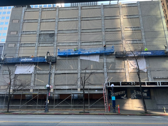 Western Specialty Contractors Completes Concrete and Façade Repairs at Cobb Garage in Seattle