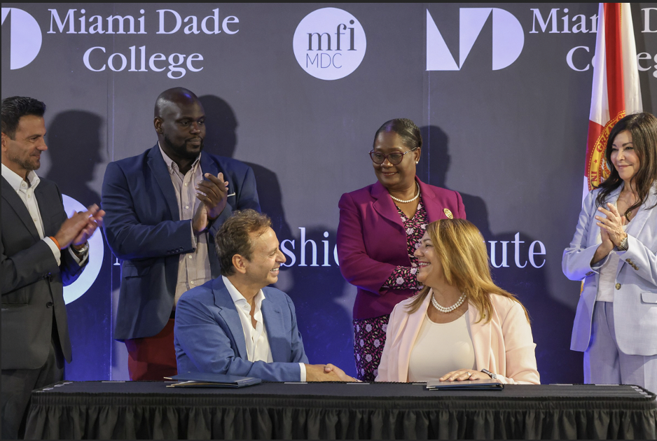 Istituto Marangoni Miami and Miami Dade College’s Miami Fashion Institute Sign Academic Partnership Agreement