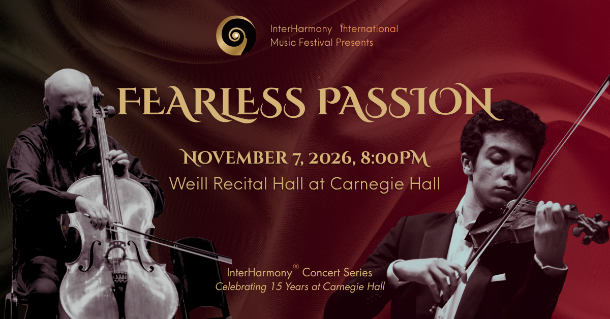 InterHarmony Concert Series: Fearless Passion