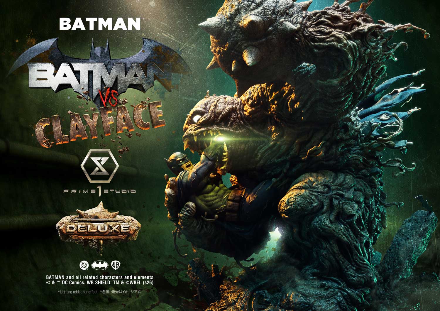Pre-Orders Open October 15: BATMAN VS CLAYFACE Statue