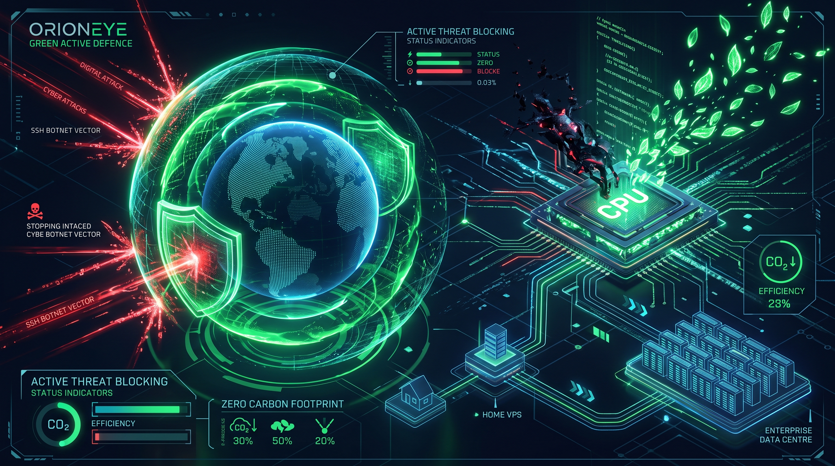 Rethinking Cyber Security: Stopping SSH Botnets While Saving CPU and Energy