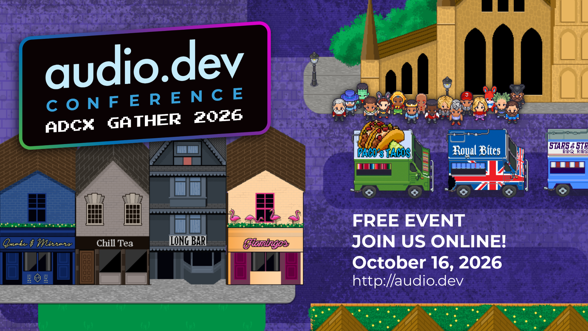 JUCE Presents ADCx Gather 2026, a Free Online Event for the Audio Developer Community on 16 October