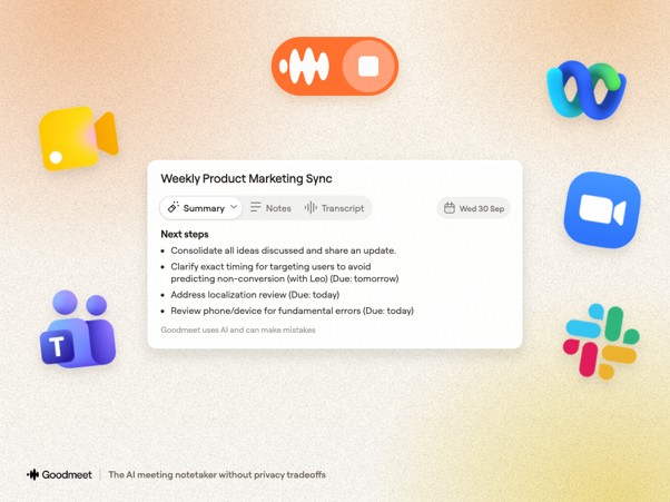 Business Reporter: A private AI notetaker for sensitive meetings