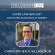Villasenor Law Offices Founder Named a San Diego Super Lawyer for the Fifth Year in a Row